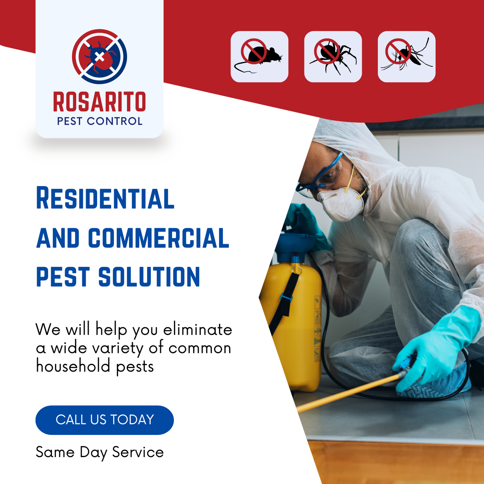Residental Pest Control Service In Rosarito